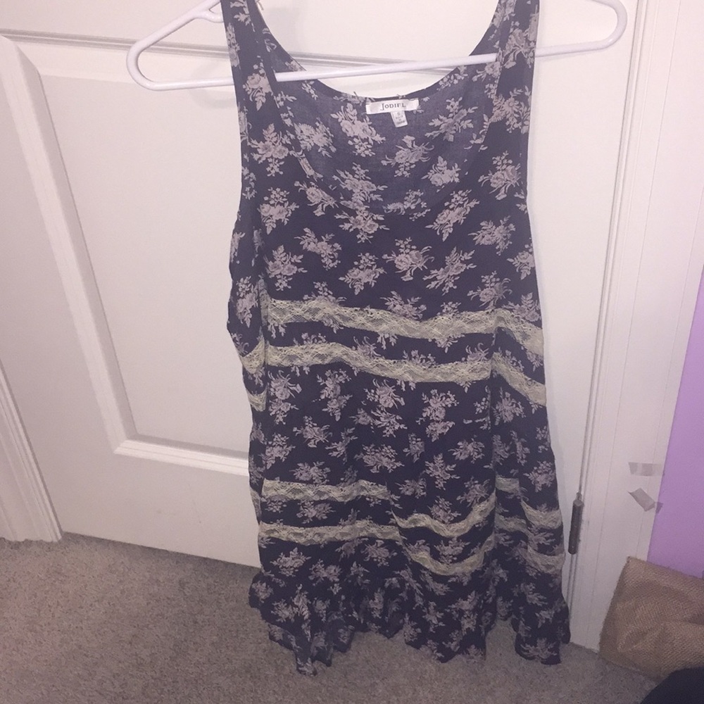 Floral lace sundress